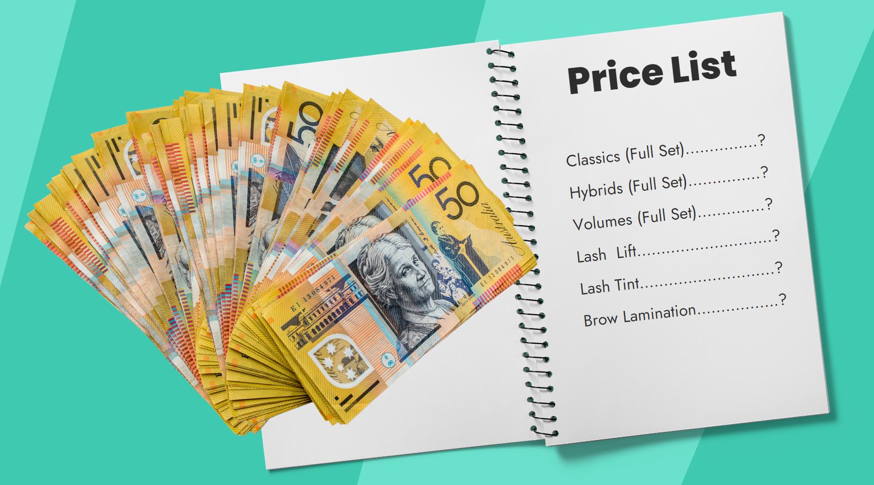The Lash Pricing Playbook - How Much To Charge Your Clients