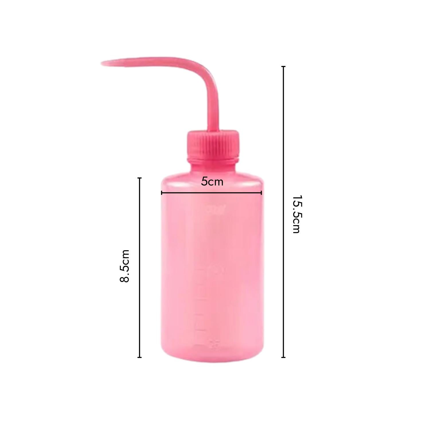 Lash Rinse Bottles - Dimensions