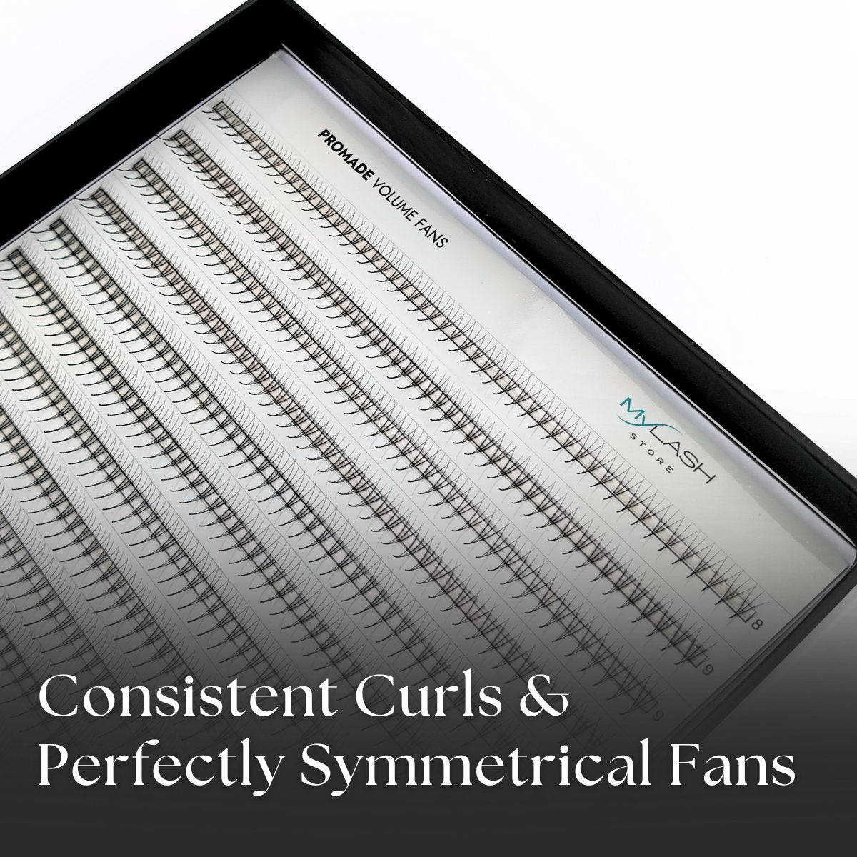 Closeup of 3D Narrow Promade Fans