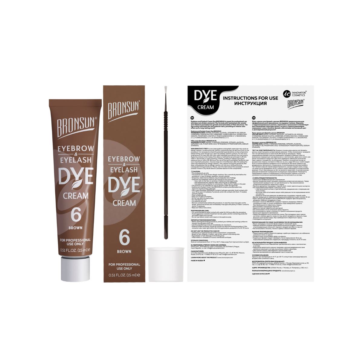 Bronsun Lash & Brow Cream Dye