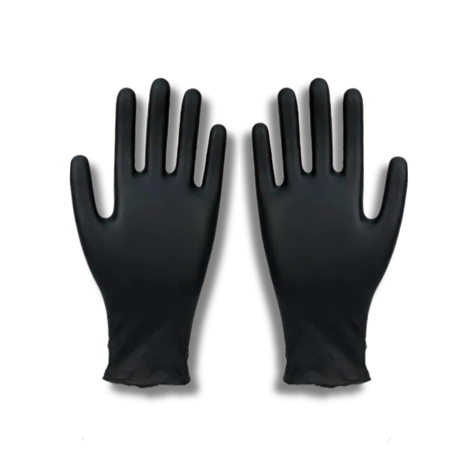 Disposable Nitrile Gloves for Eyelash Extensions - Black