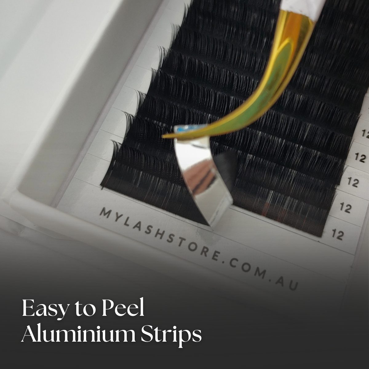 Ellipse Flat Lash - Easy to Peel Aluminium Strips