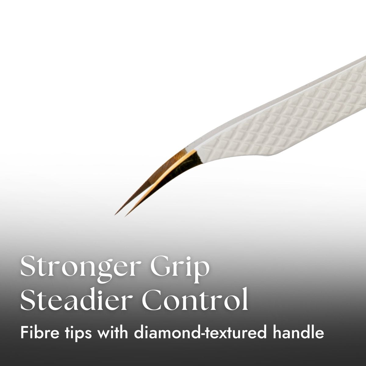 Fibre Tip Isolation Tweezers with Stronger Grip & Steadier Control