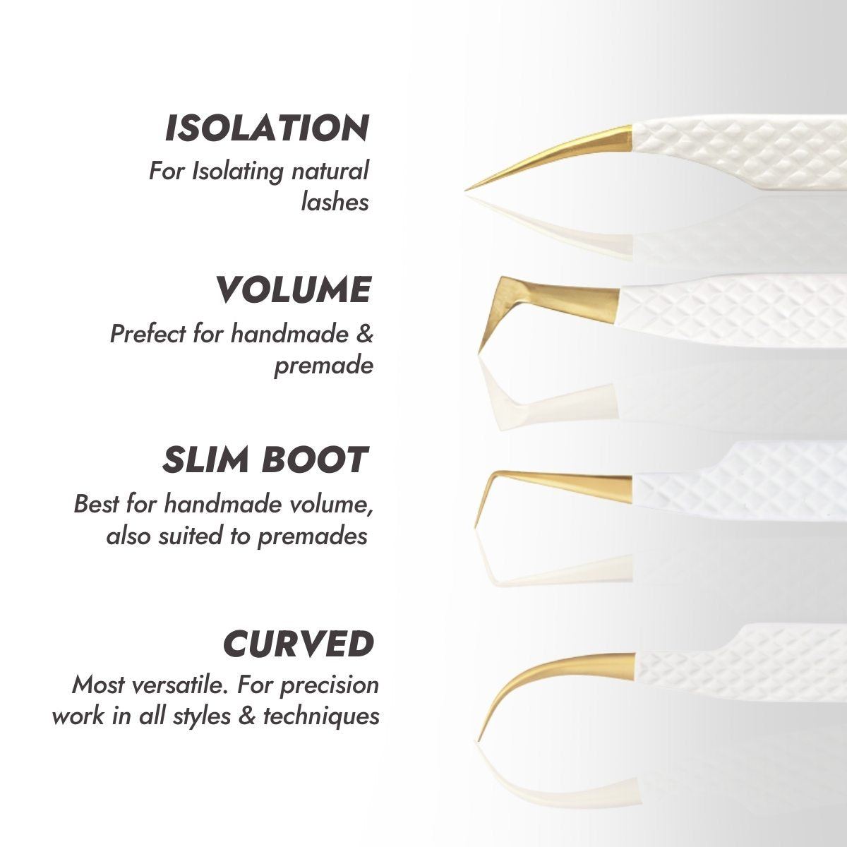 Fibre Tip Lash Tweezer Bundle Contents