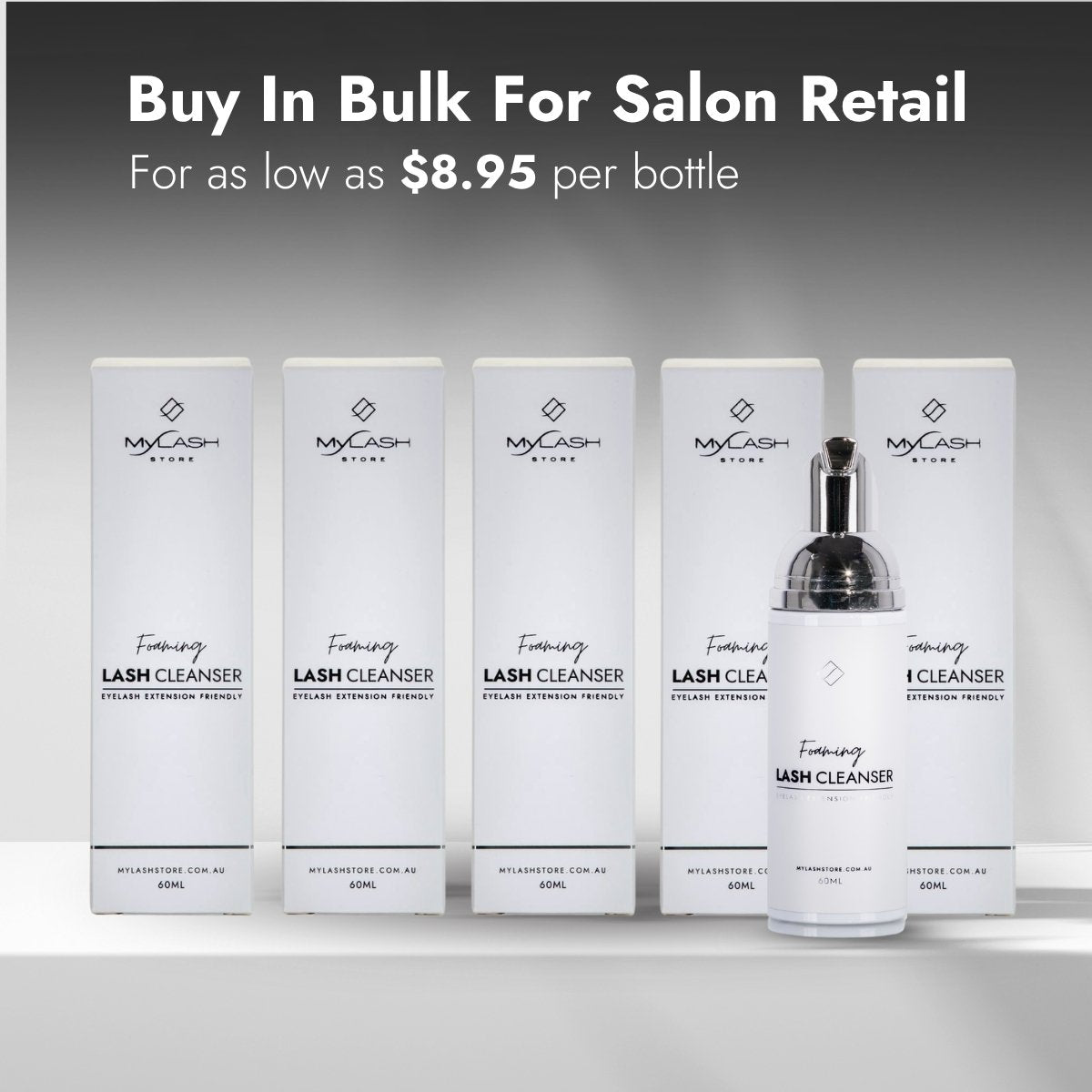 Bulk Buy Foaming Lash Cleanser for Eyelash Extensions