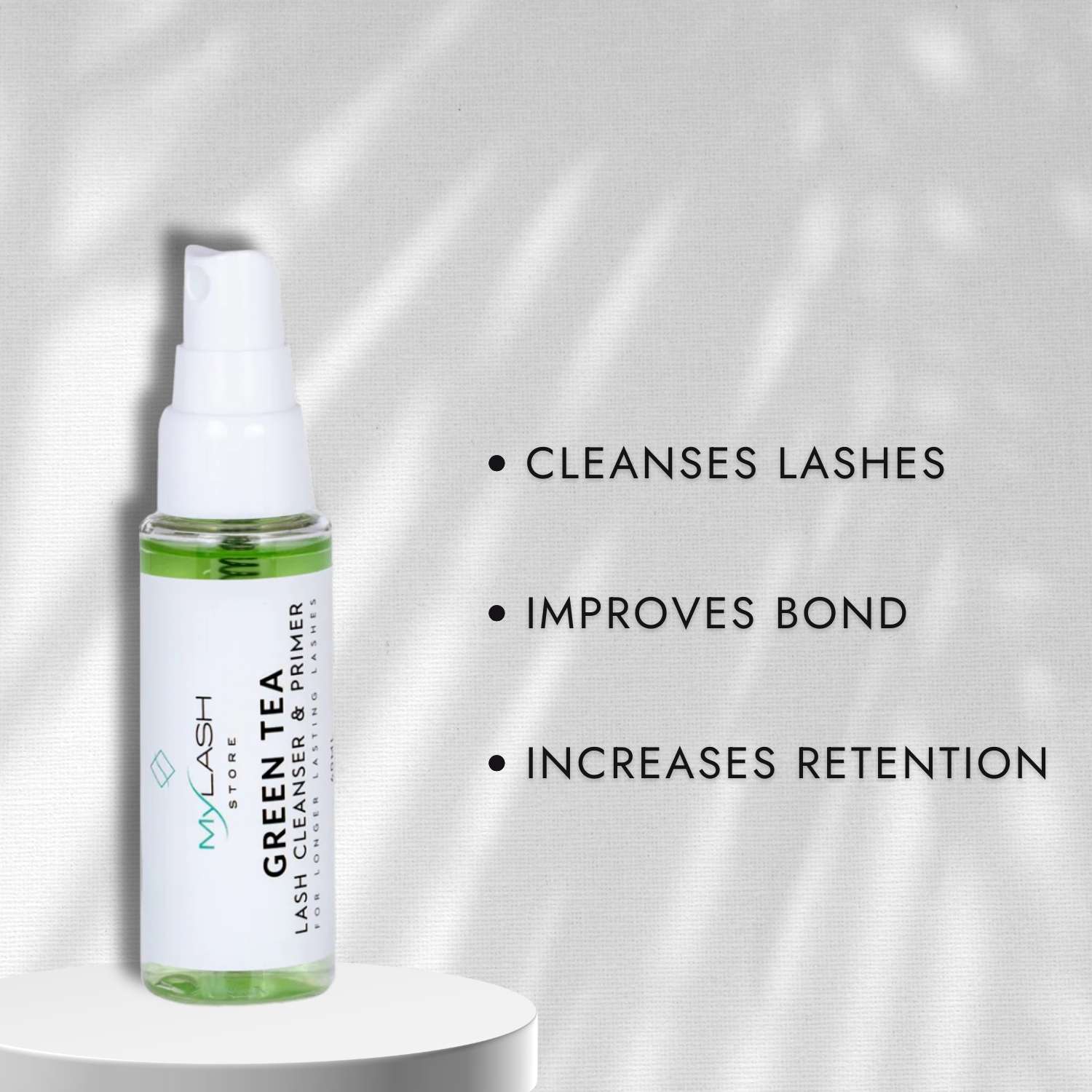My Lash Store Green Tea Lash Cleanser & Primer Benefits