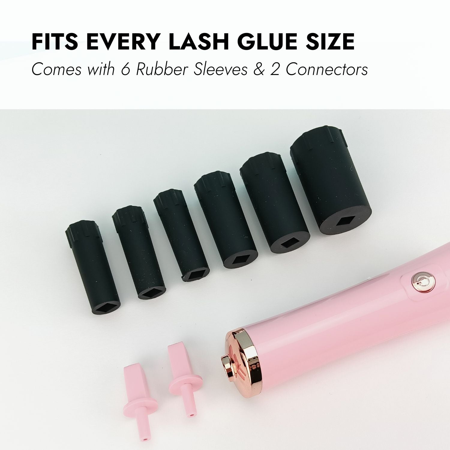 Electric Lash Glue Shaker - Fits all size lash adhesives