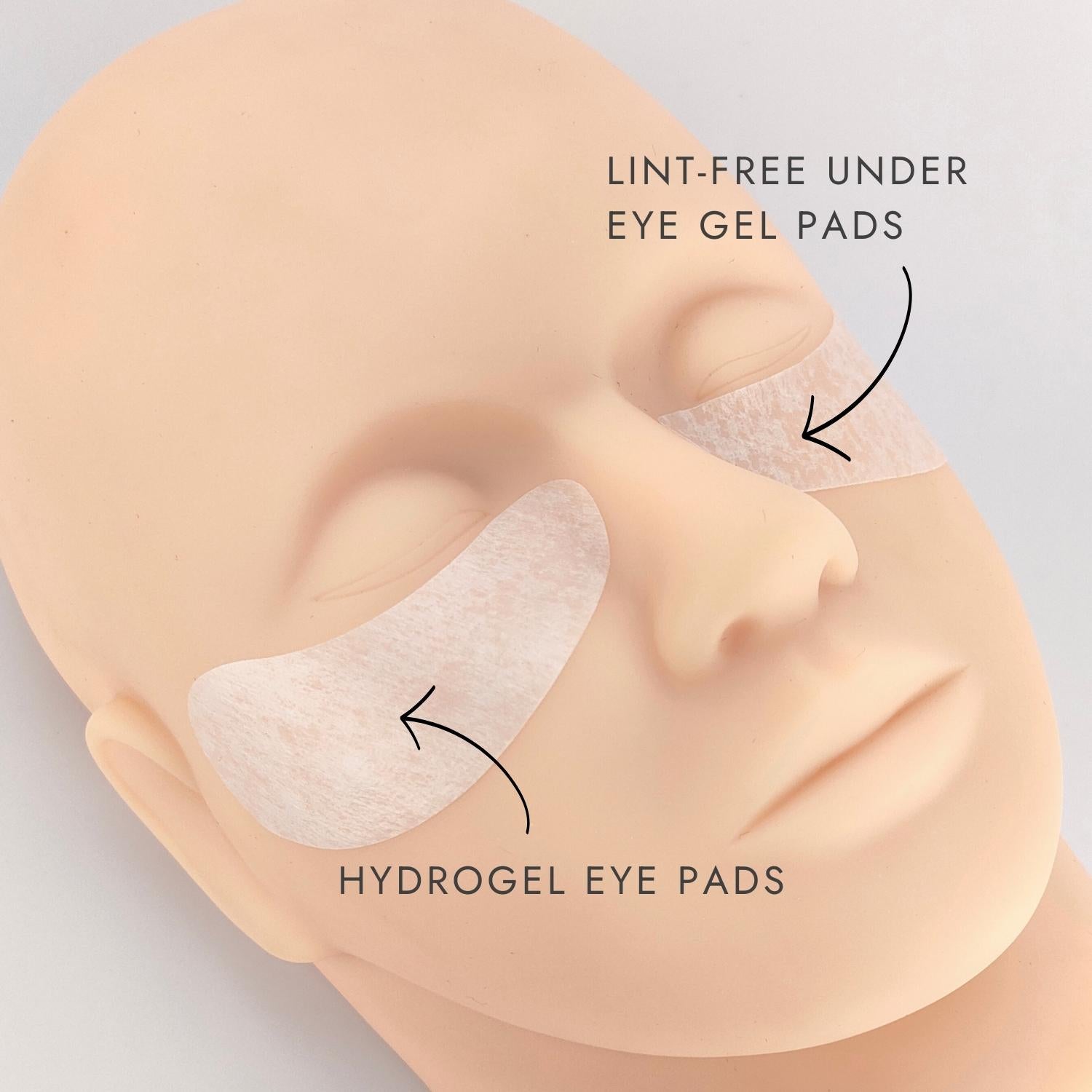 Lint Free Under Eye Gel Pads vs Hydrogel Eye Pads