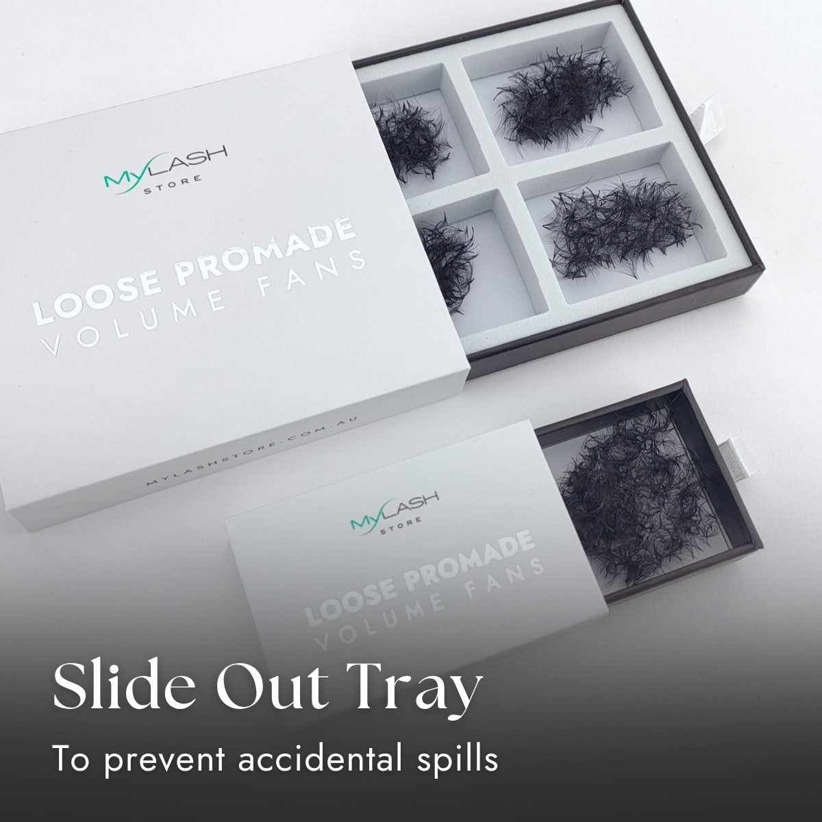 Slide out design tray