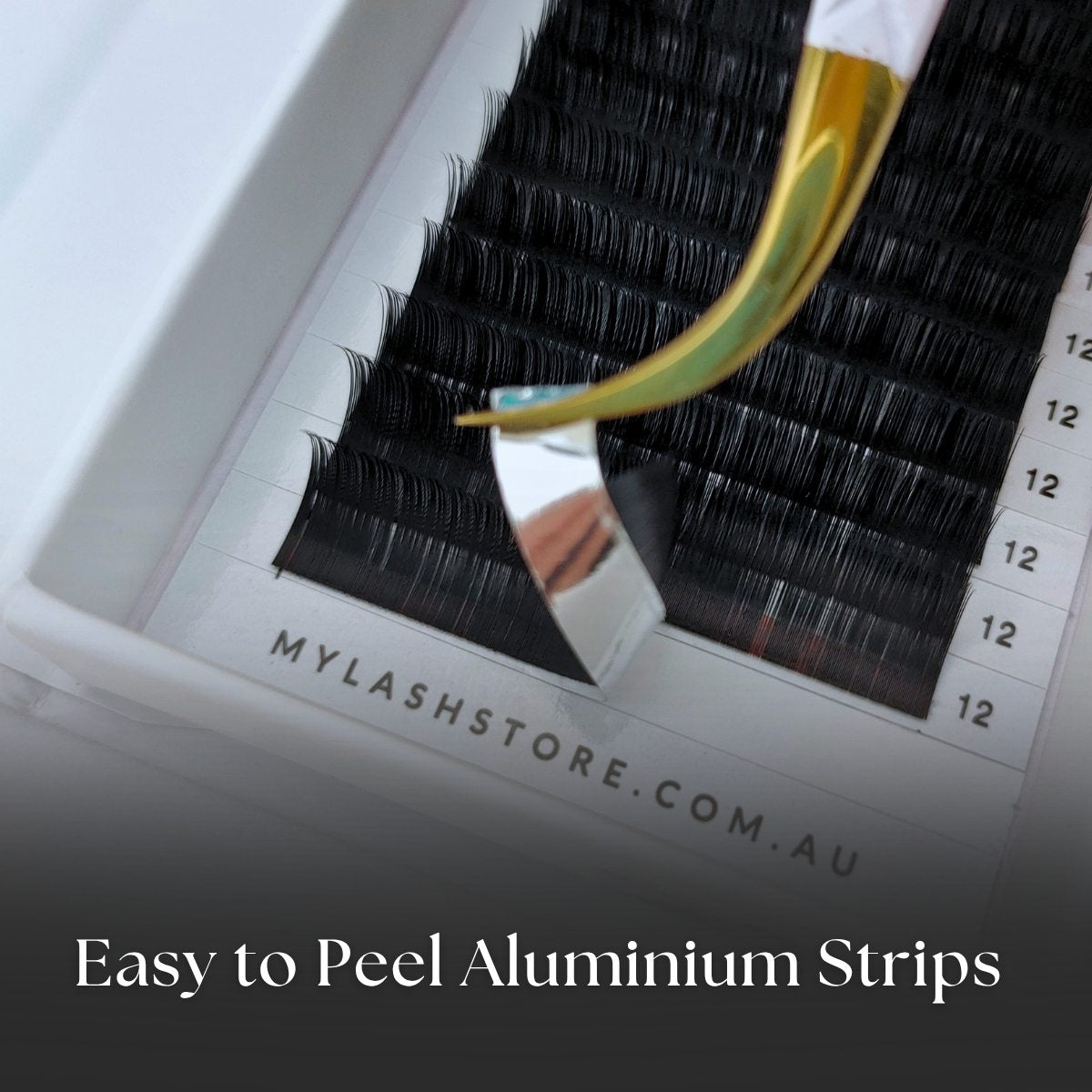 My Lash Store Premium Silk Classic & Handmade Lashes - Aluminium Backing