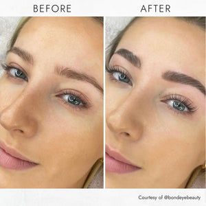 2 in 1 Lash Lift & Brow Lamination Kit - Before & After 1