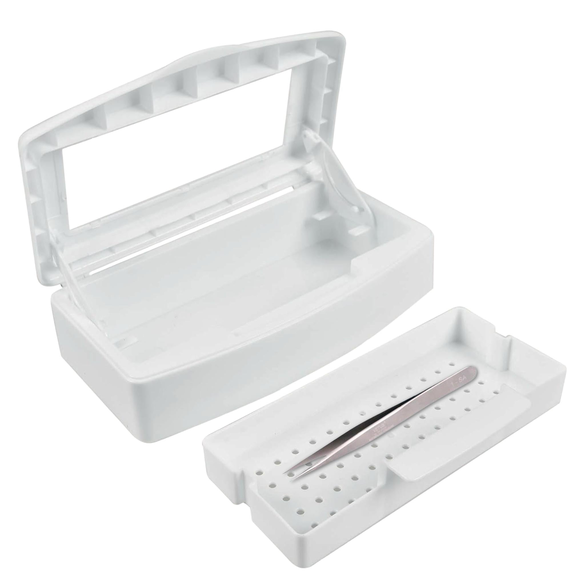 Sterilising Tray for Lash Tools with lash tweezers