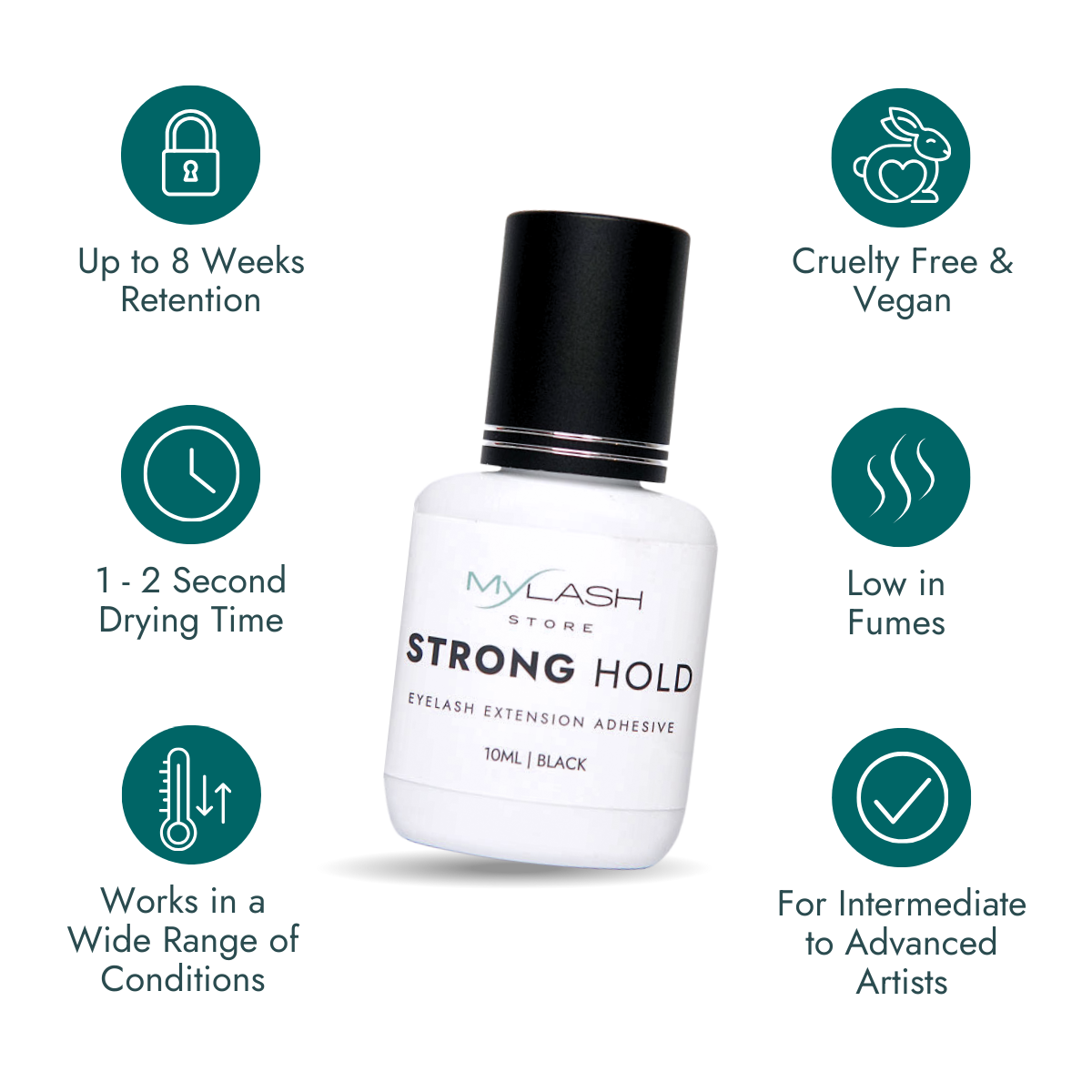 Strong Hold Lash Glue Benefits