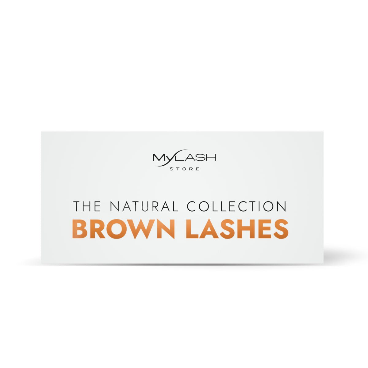 Dark Brown Lashes - The Natural Collection by My Lash Store