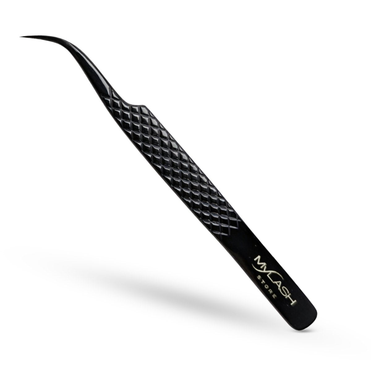 J Curve Titanium Lash Tweezer