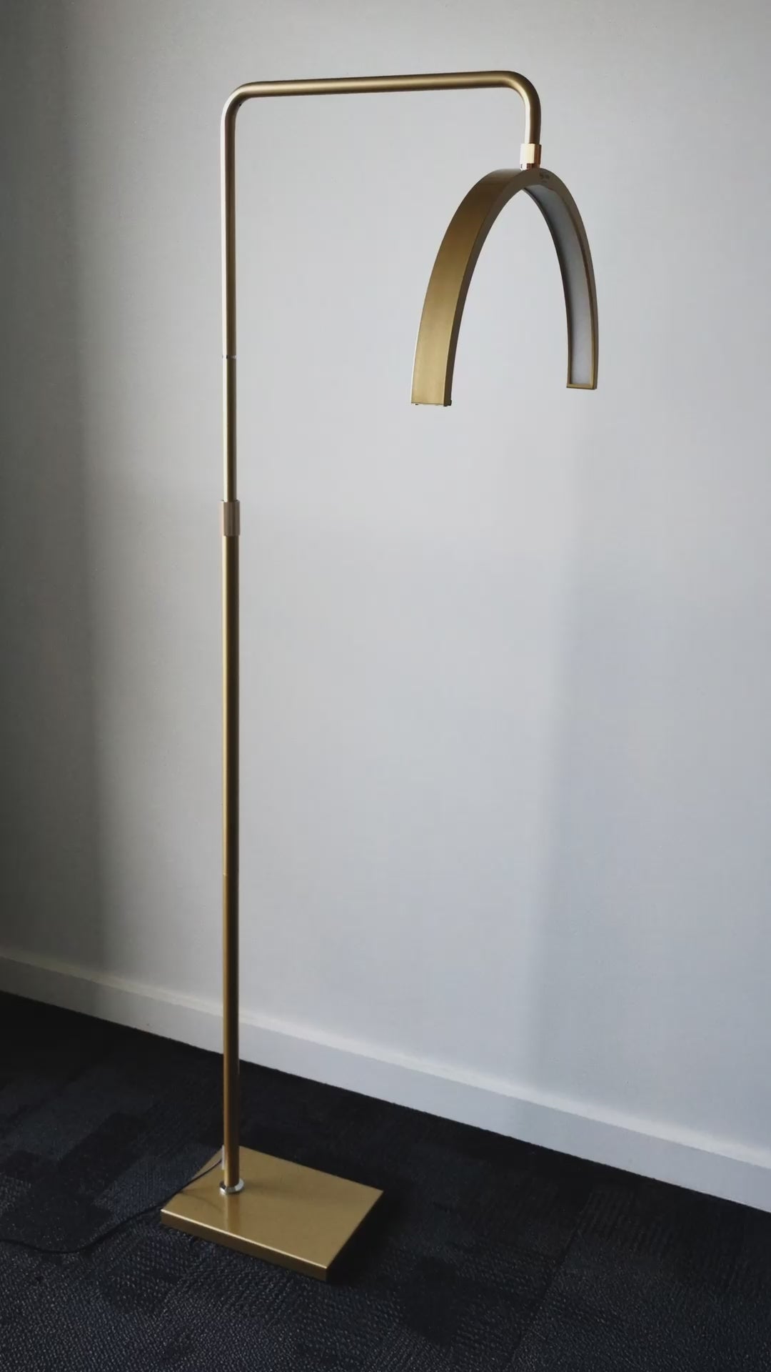 Video of Half Moon LED Lash Salon Light by My Lash Store Australia