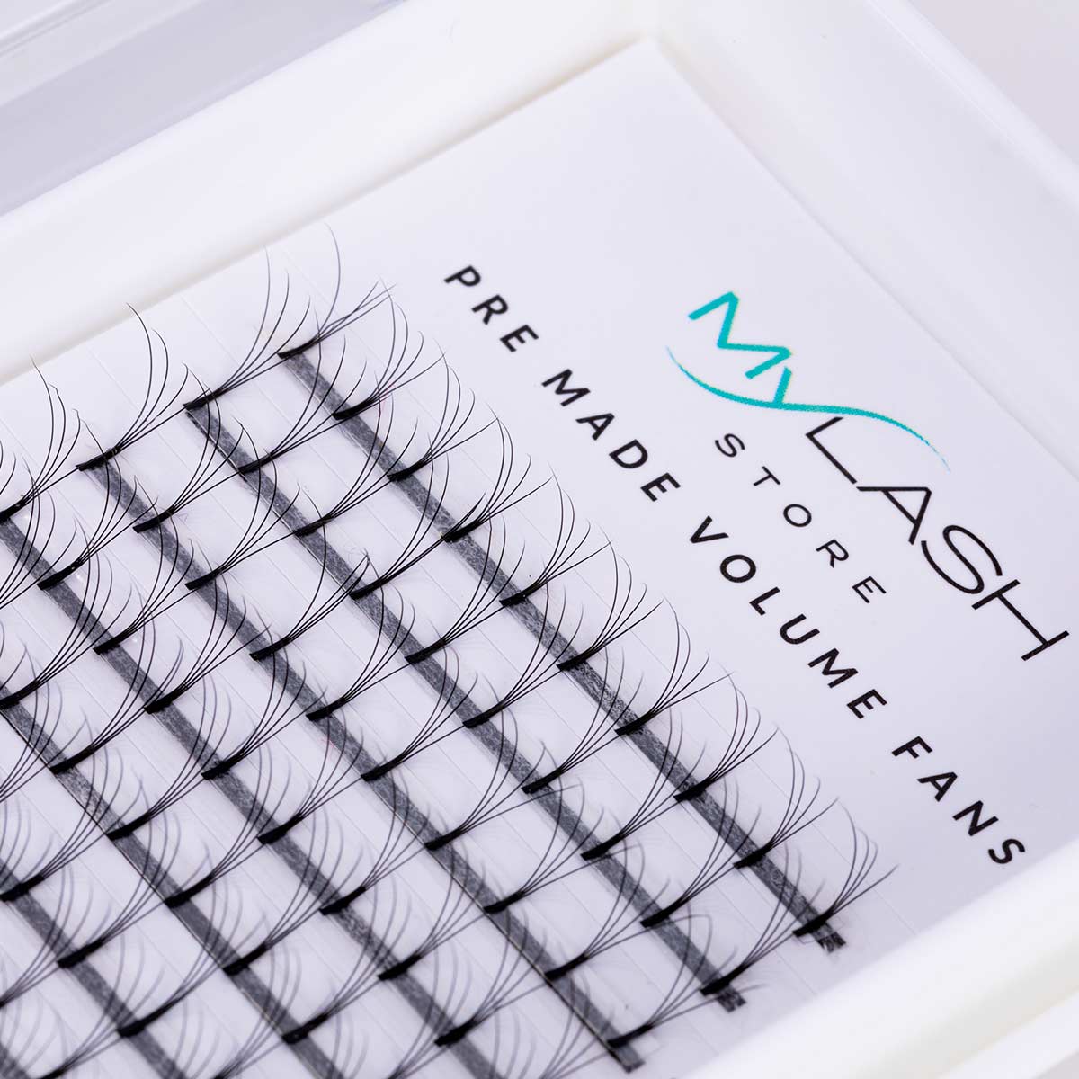4D Pre Made Volume Fans Close Up - C Curl