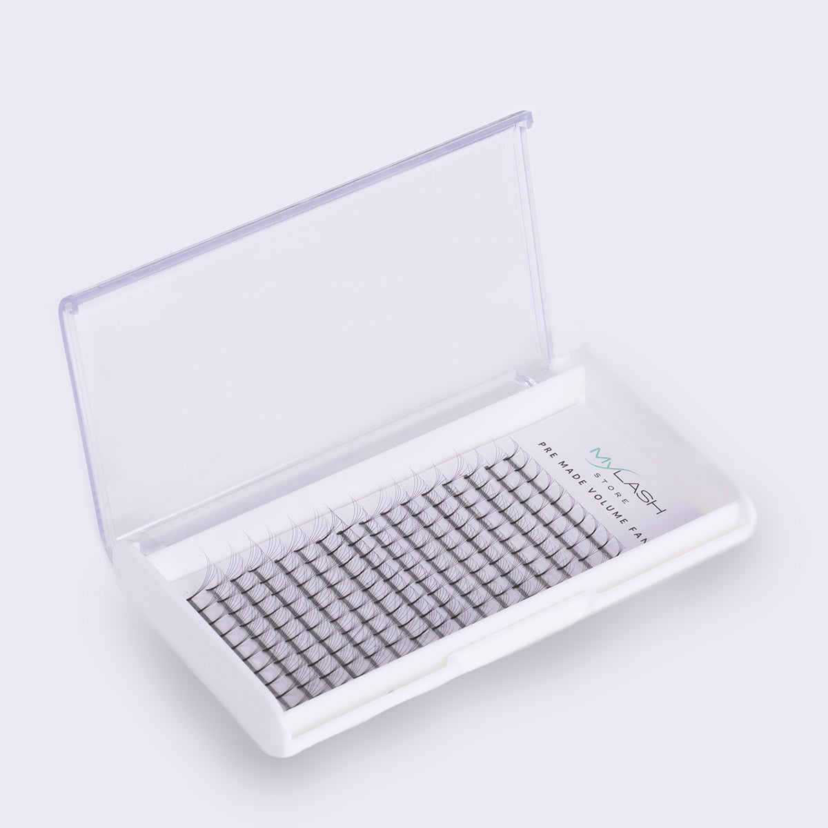 5D Pre Made Volume Fans Open Tray - C Curl