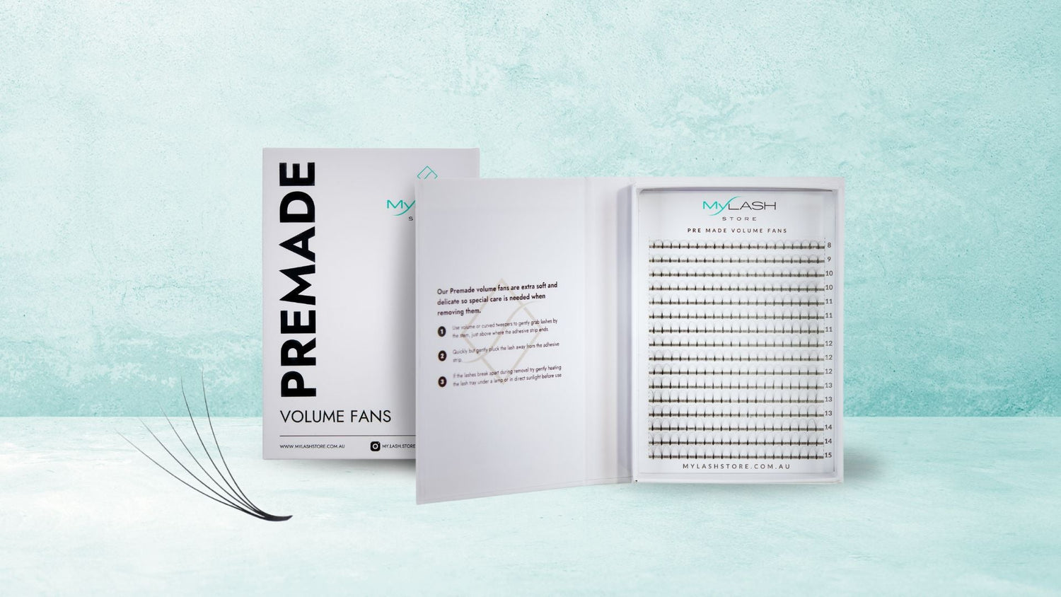 Long Stem Premade Volume Fan Lashes Collection