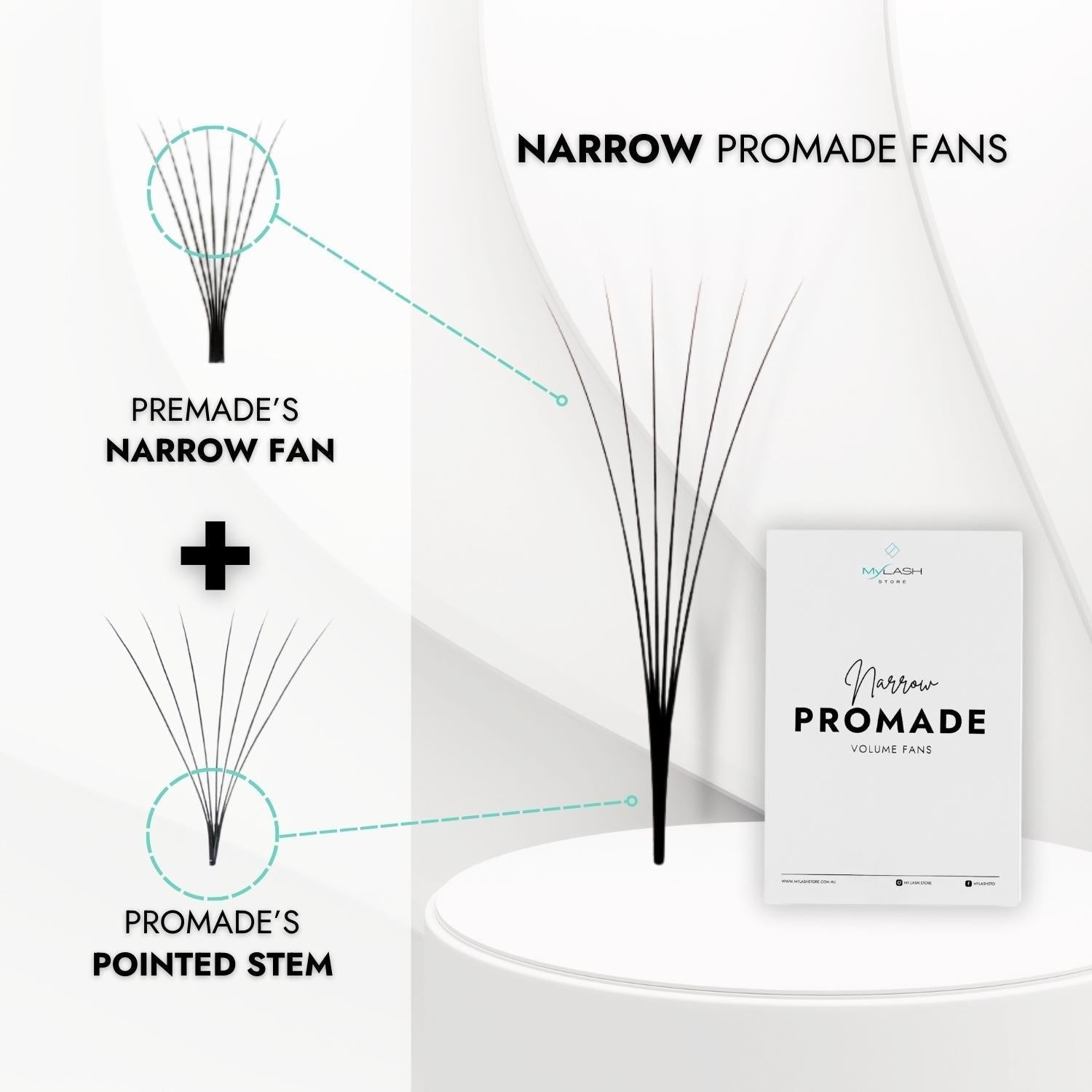 Narrow Promade Volume Fans 2