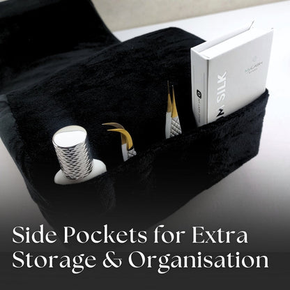 Ergonomic Lash Pillow in 3 Colours -Side Pockets