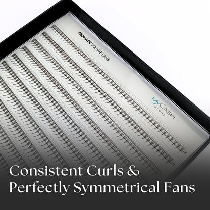 Closeup of 3D Narrow Promade Fans