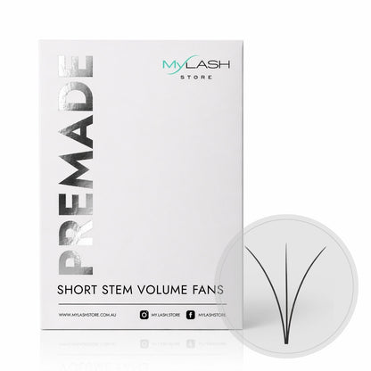 3D Short Stem Premade Volume Fans