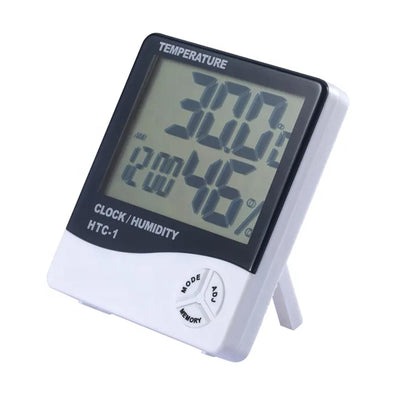 Digital Hygrometer &amp; Thermometer For Eyelash Extensions With Stand