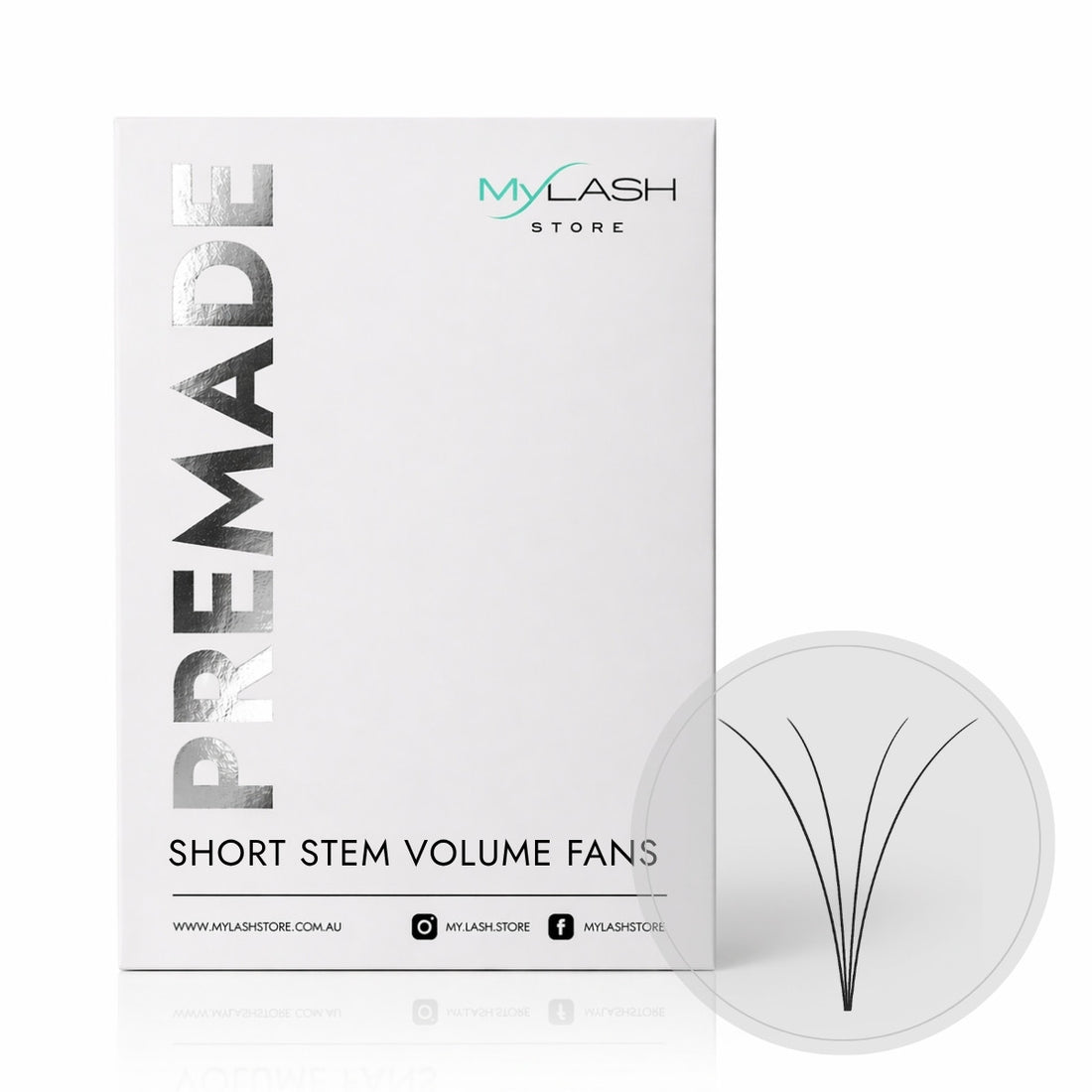 4D Short Stem Premade Volume Fans