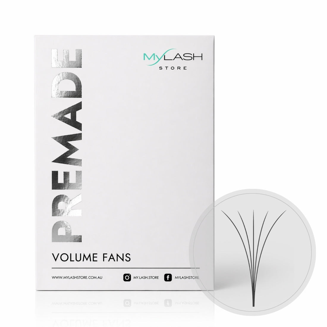 5D Long Stem Premade Fans