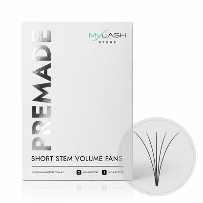 5D Short Stem Premade Volume Fans