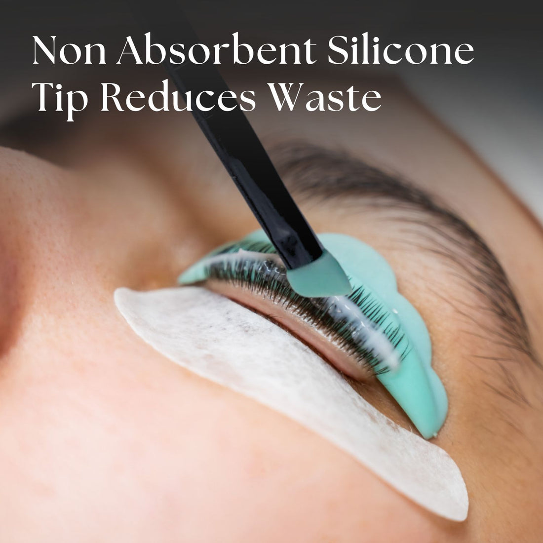 Silicone Brush for Lash Lift &amp; Brow Lamination applying lash lift solution