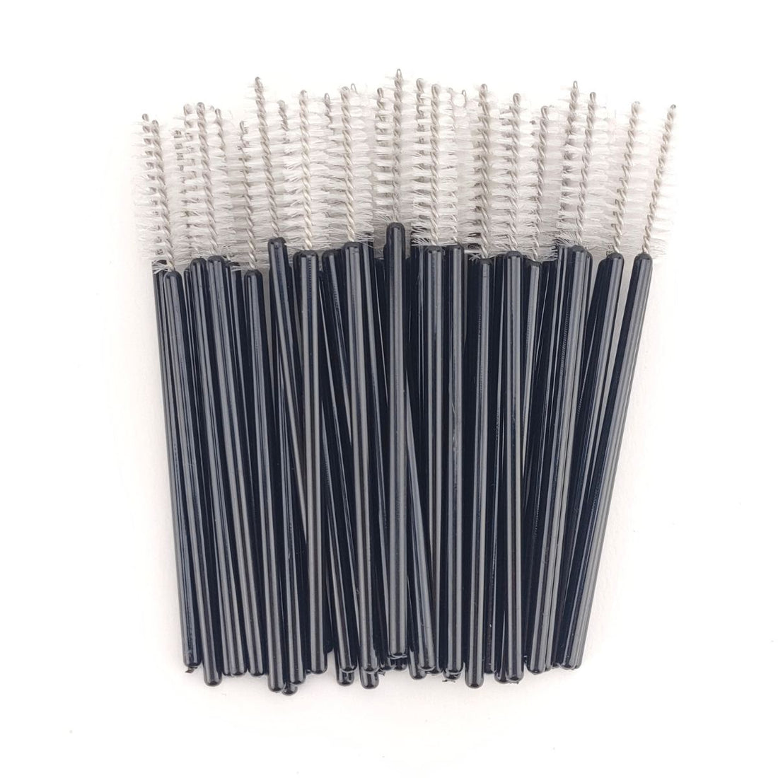 Mascara Brushes for Eyelash Extensions - 50pcs - Black