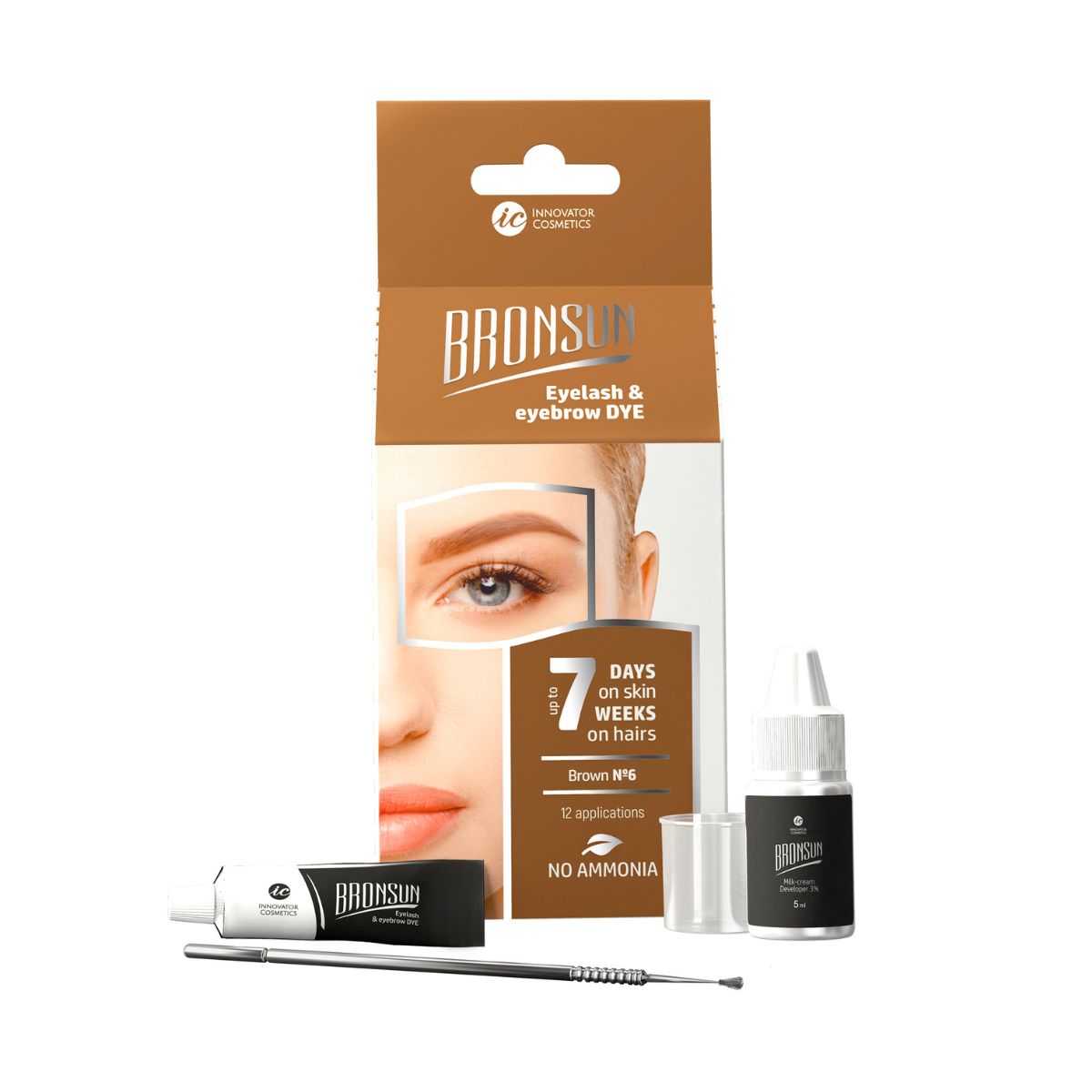 Bronsun Lash &amp; Brow Home Trial Kit - Brown - My Lash Store