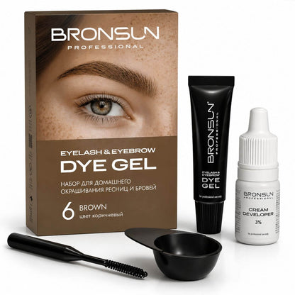 Bronsun Lash &amp; Brow Home Trial Kit - Brown - My Lash Store