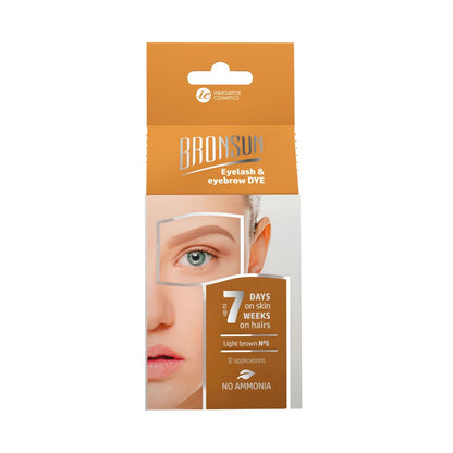 Bronsun Lash &amp; Brow Home Trial Kit - Light Brown Box