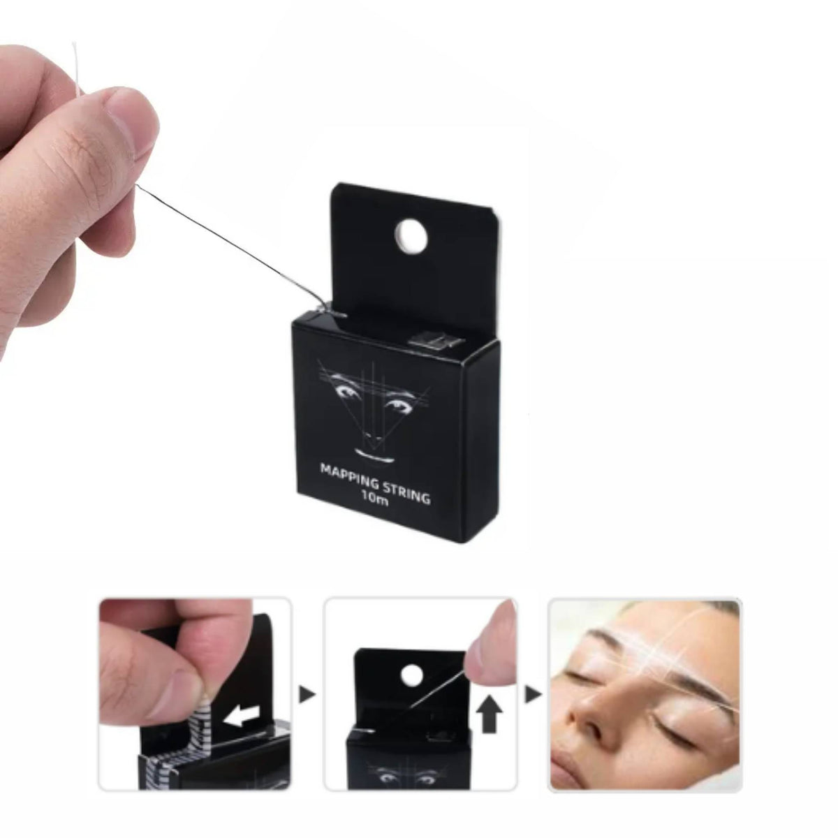 Mapping Brows With String Brow Mapping String – My Lash Store