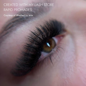 Created With My Lash Store Rapid Promade Fans