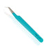 Crystal Teal Fibre Tip Lash Tweezer - 45 Degree Tweezer
