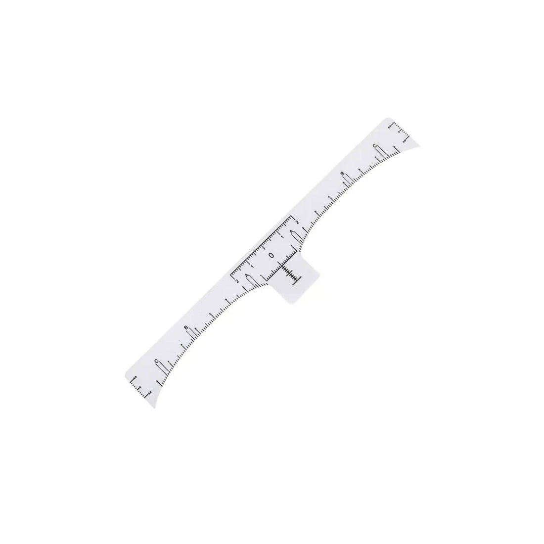Disposable brow ruler stickers for shaping &amp; microblading