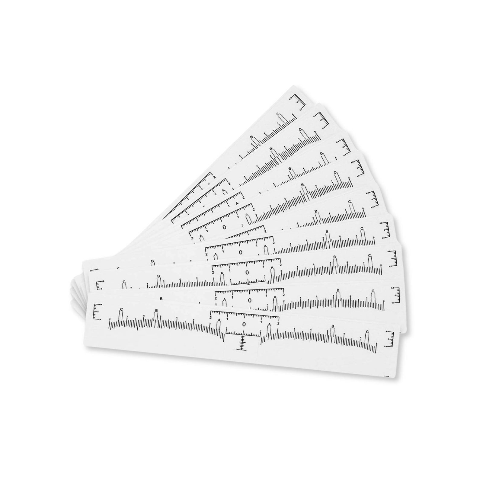 Disposable Brow Ruler Stickers