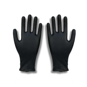 Disposable Nitrile Gloves for Eyelash Extensions - Black