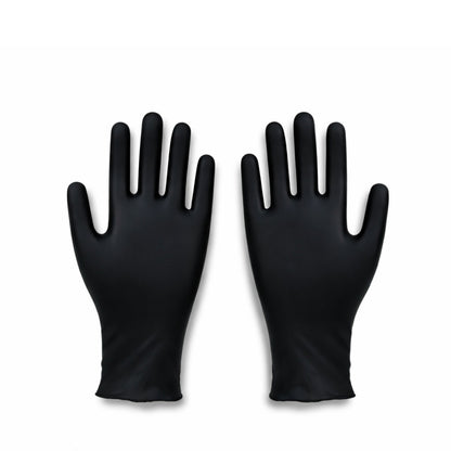 Disposable Nitrile Gloves for Eyelash Extensions - Black