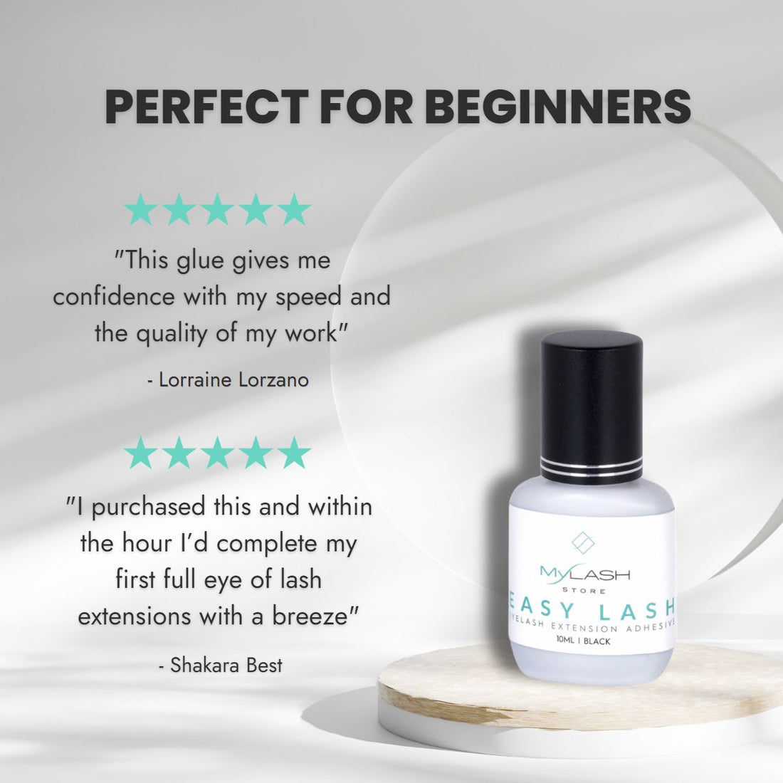 My Lash Store Easy Lash Adhesive - For Beginners
