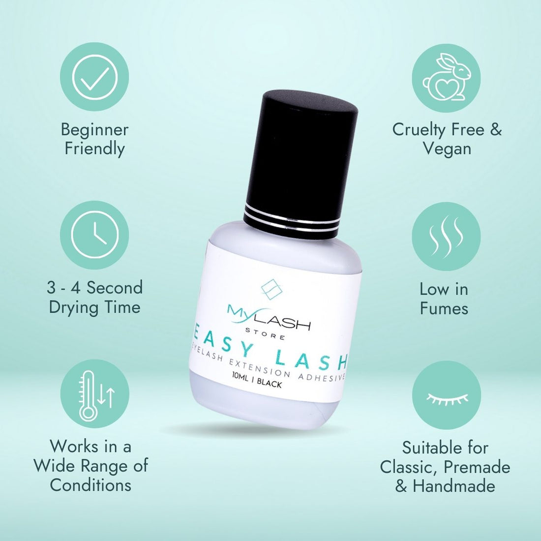 Easy Lash Adhesive for Beginners Benefits
