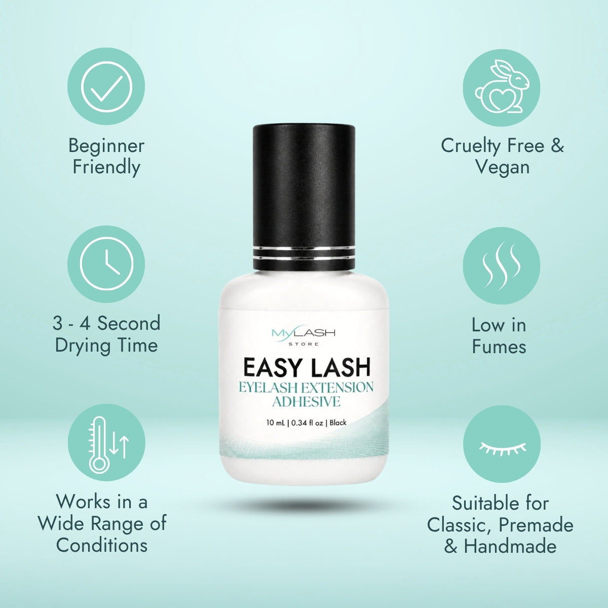 Easy Lash Adhesive for Beginners Benefits