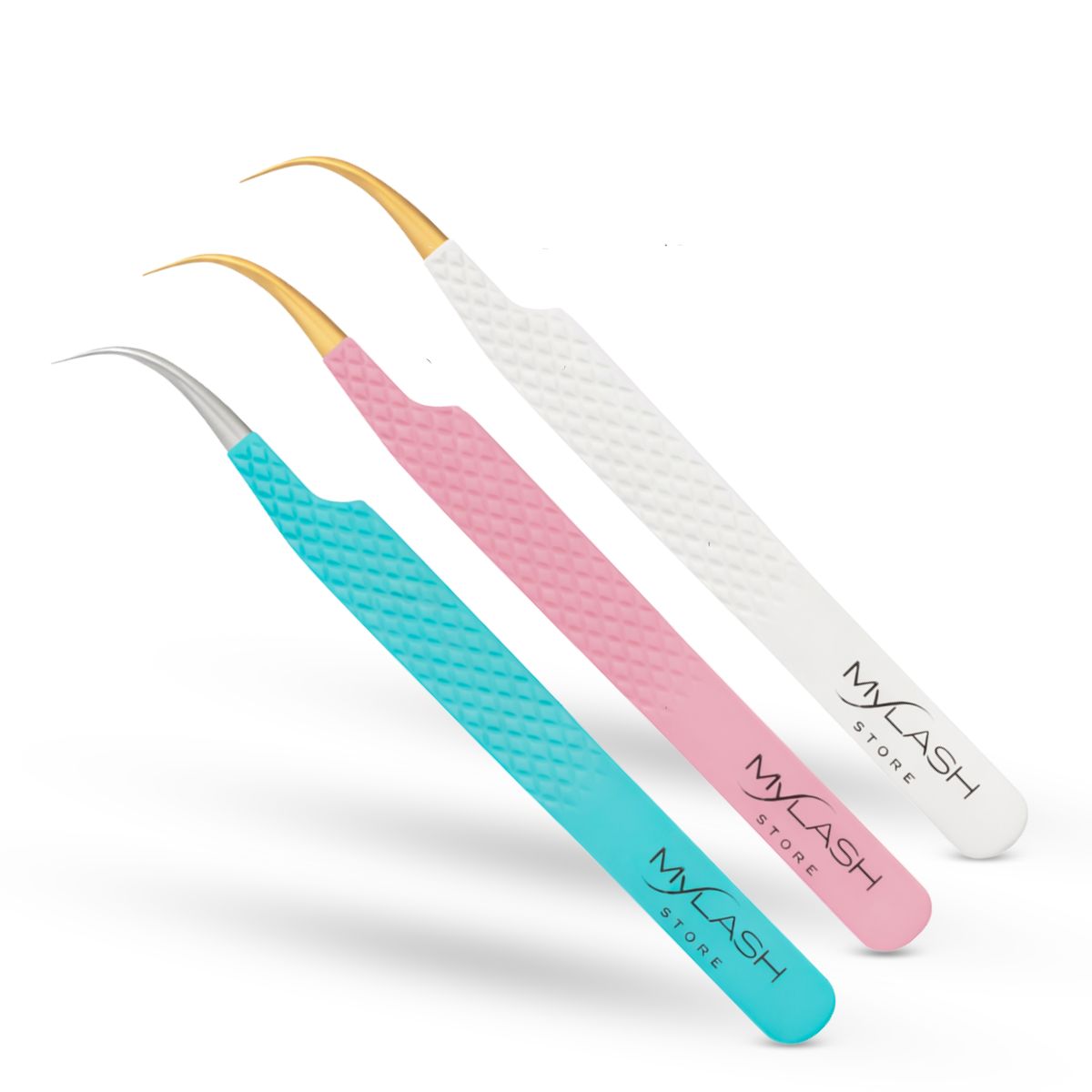 Fibre Tip Curved Tweezers for Eyelash Extensions