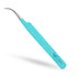 Fibre Tip Lash Tweezers - J-Curve - Teal