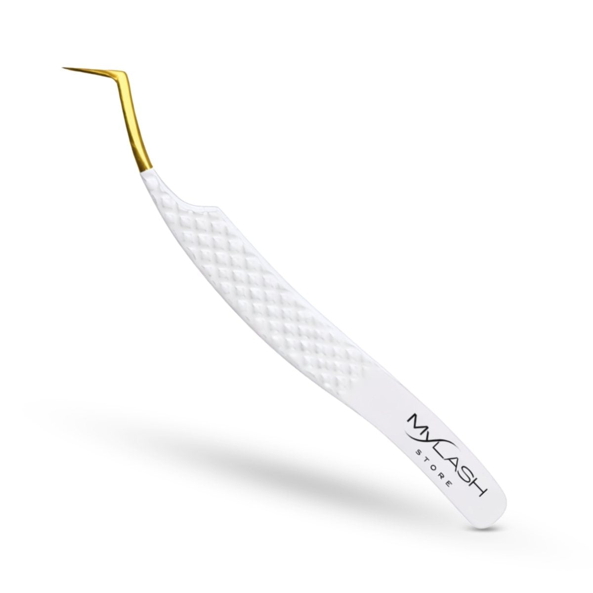 Fibre Tip Lash Tweezers - Angled Boot