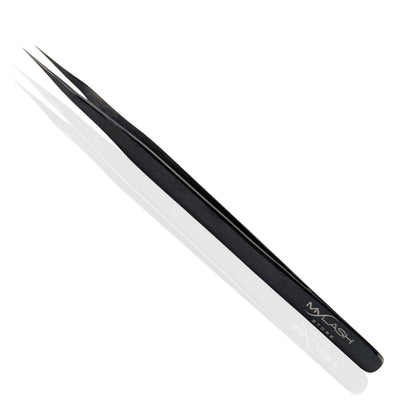 Flex Ergonomic Isolation Tweezers in Titanium Black